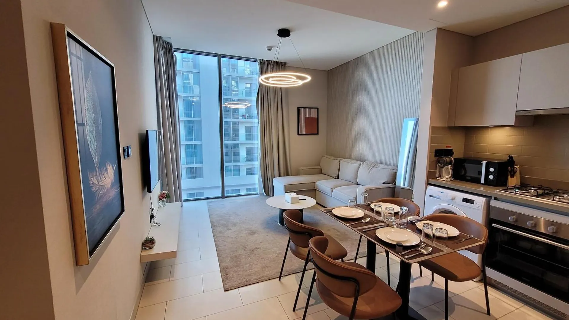 Modern Fully Furnished 1Br Creek Vista Reserve Dubai